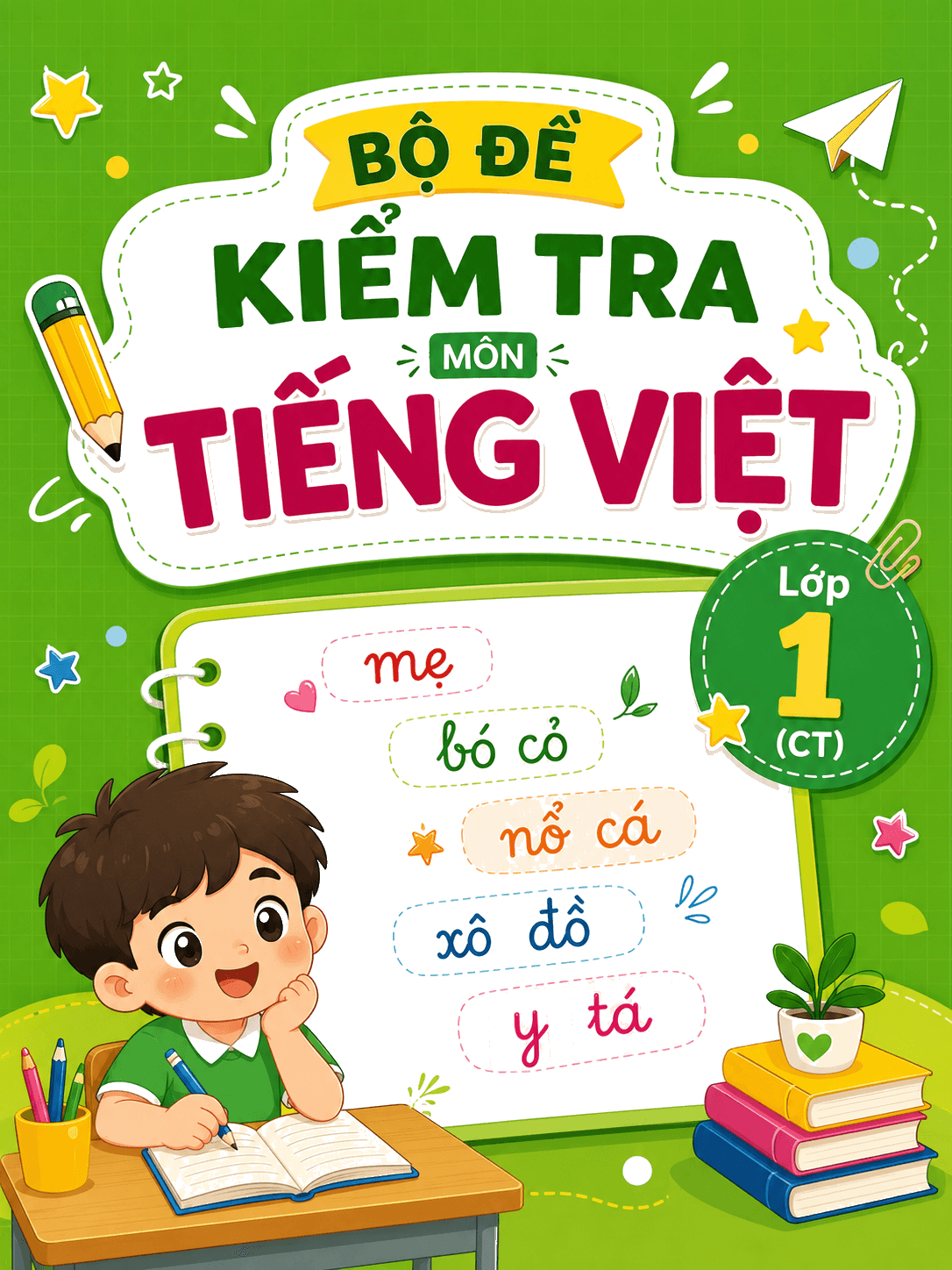 Đề thi, kiểm tra Tiếng Việt lớp 1