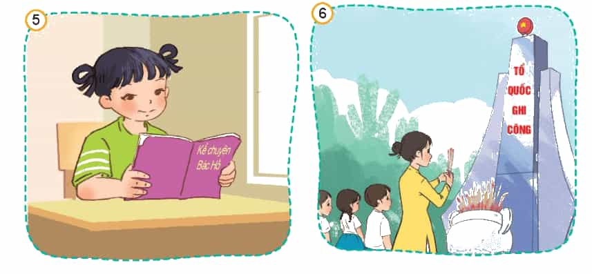 Đạo đức lớp 3 trang 9, 10, 11, 12, 13 Khám phá