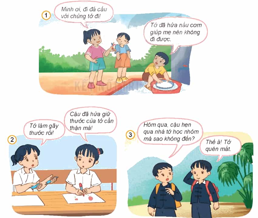 Đạo đức lớp 3 trang 30, 31, 32 Luyện tập