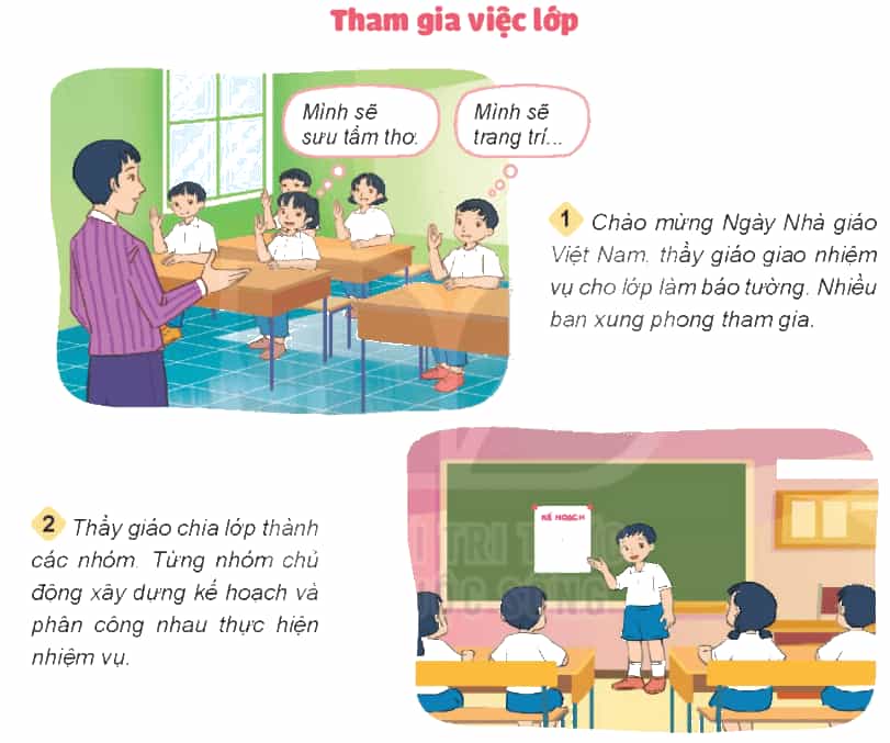Đạo đức lớp 3 trang 35, 36, 37 Khám phá