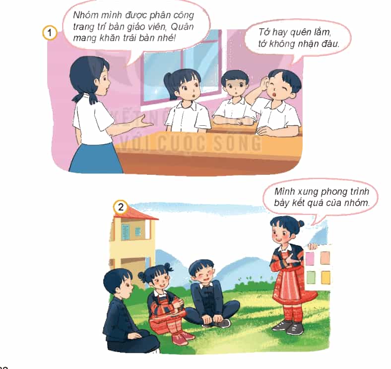 Đạo đức lớp 3 trang 37, 38, 39, 40 Luyện tập