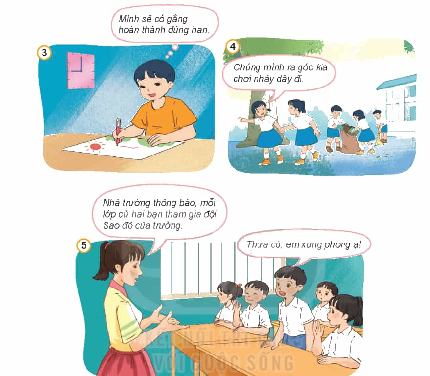 Đạo đức lớp 3 trang 37, 38, 39, 40 Luyện tập