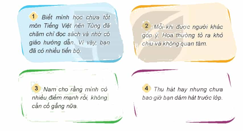 Đạo đức lớp 3 trang 45, 46, 47 Luyện tập