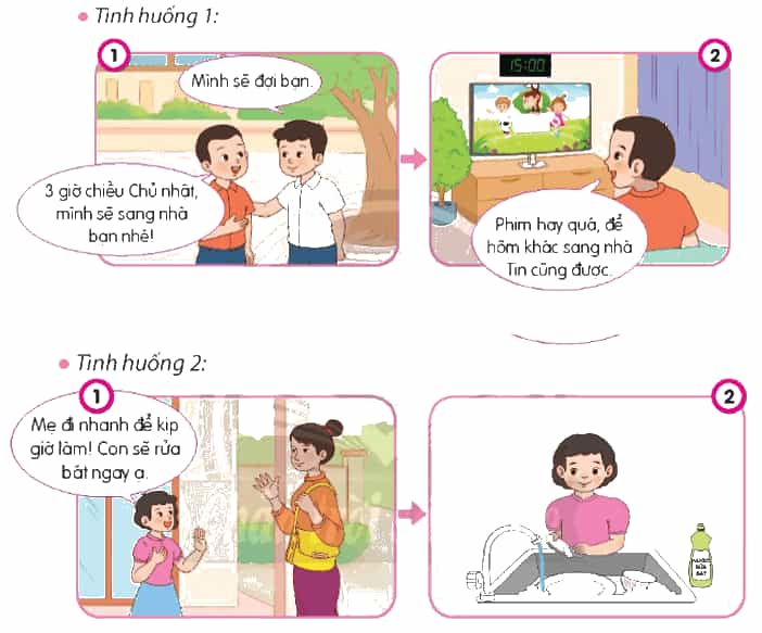 Đạo đức lớp 3 trang 29, 30 Kiến tạo tri thức mới