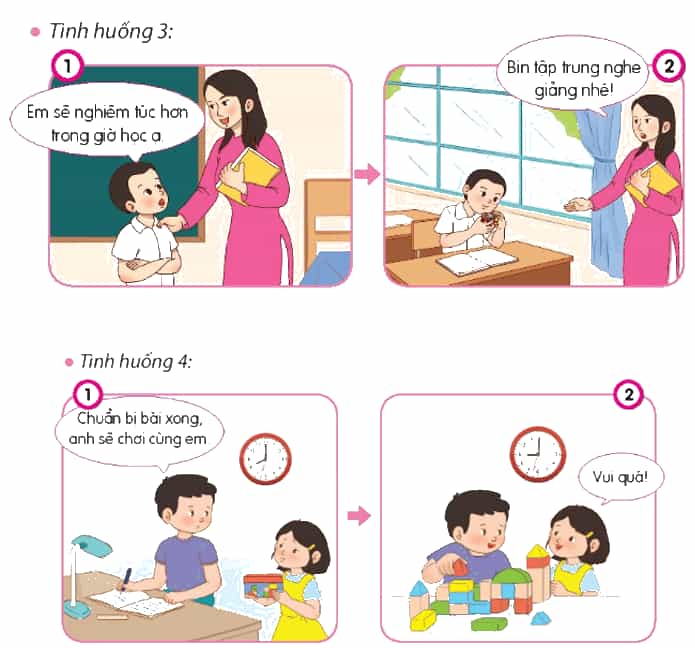 Đạo đức lớp 3 trang 29, 30 Kiến tạo tri thức mới