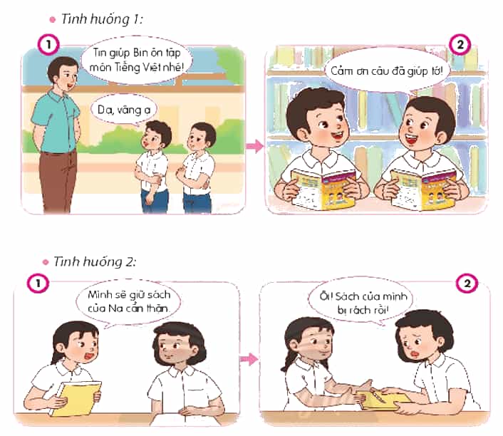 Đạo đức lớp 3 trang 31, 32, 33 Luyện tập<