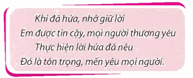 Đạo đức lớp 3 trang 33 Vận dụng
