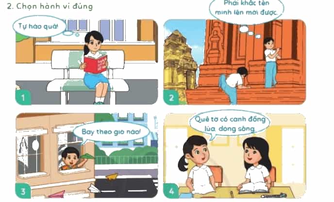 Đạo đức lớp 3 trang 12, 13, 14 Khám phá