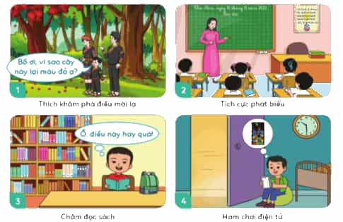 Đạo đức lớp 3 trang 22, 23, 24 Khám phá