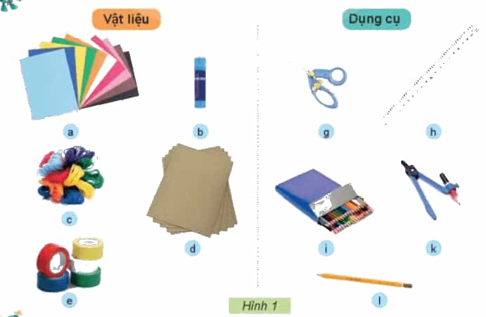Công nghệ lớp 3 Bài 7: Dụng cụ và vật liệu làm thủ công trang 35, 36, 37, 38, 39, 40