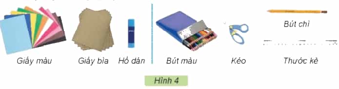 Công nghệ lớp 3 Bài 8: Làm đồ dùng học tập trang 41, 42, 43, 44, 45