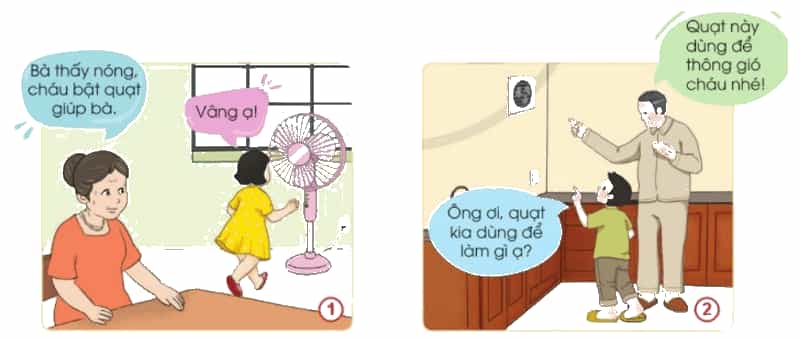 Công nghệ lớp 3 Bài 3: Sử dụng quạt điện trang 15, 16, 17, 18, 19, 20 (ảnh 1)