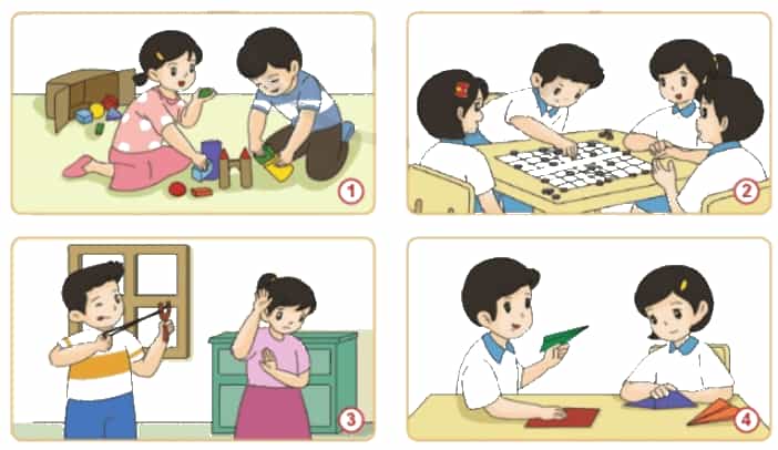Công nghệ lớp 3 Bài 9: Làm đồ chơi trang 55, 56, 57, 58, 59, 60, 61, 62 (ảnh 1)