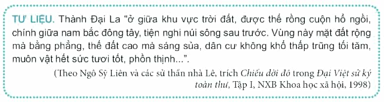 Lịch Sử và Địa Lí lớp 4 Kết nối tri thức Bài 12: Thăng Long – Hà Nội