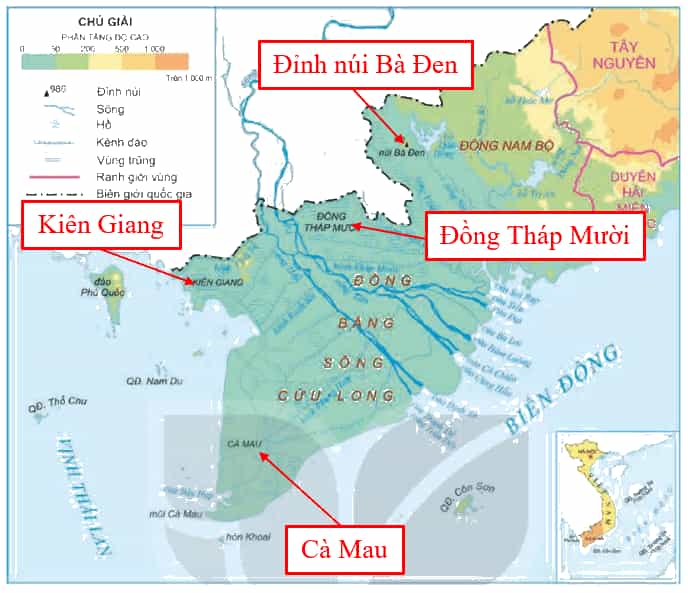 Lịch Sử và Địa Lí lớp 4 Kết nối tri thức Bài 24: Thiên nhiên vùng Nam Bộ