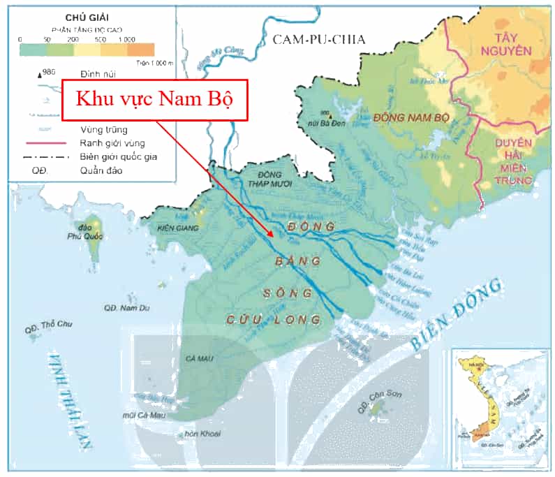 Lịch Sử và Địa Lí lớp 4 Kết nối tri thức Bài 24: Thiên nhiên vùng Nam Bộ