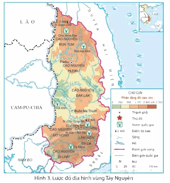 Lịch Sử và Địa Lí lớp 4 Chân trời sáng tạo Bài 19: Thiên nhiên vùng Tây Nguyên
