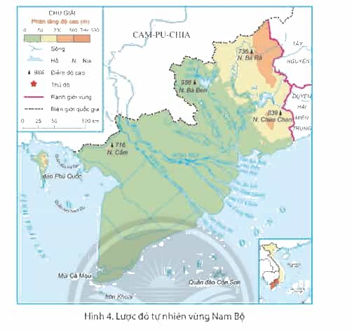 Lịch Sử và Địa Lí lớp 4 Chân trời sáng tạo Bài 23: Thiên nhiên vùng Nam Bộ
