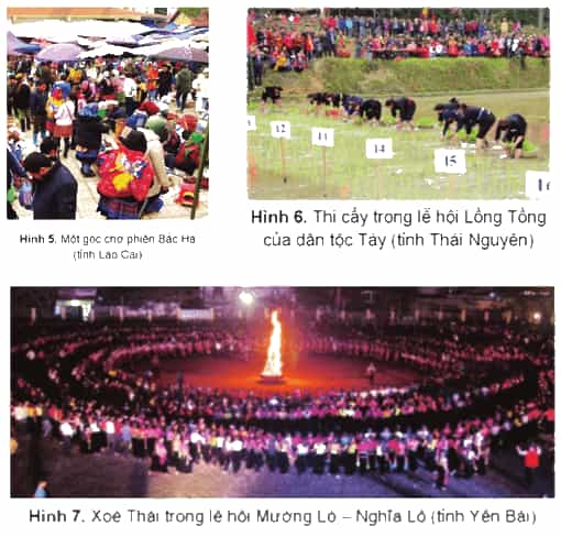 Lịch Sử và Địa Lí lớp 4 Cánh diều Bài 4: Dân cư, hoạt động sản xuất và một số nét văn hóa ở vùng Trung du và miền núi Bắc Bộ (ảnh 6)