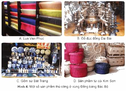 Lịch Sử và Địa Lí lớp 4 Cánh diều Bài 7: Dân cư, hoạt động sản xuất và một số nét văn hóa ở vùng Đồng bằng Bắc Bộ (ảnh 3)