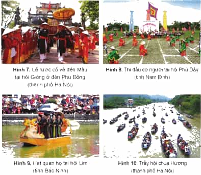 Lịch Sử và Địa Lí lớp 4 Cánh diều Bài 7: Dân cư, hoạt động sản xuất và một số nét văn hóa ở vùng Đồng bằng Bắc Bộ (ảnh 6)