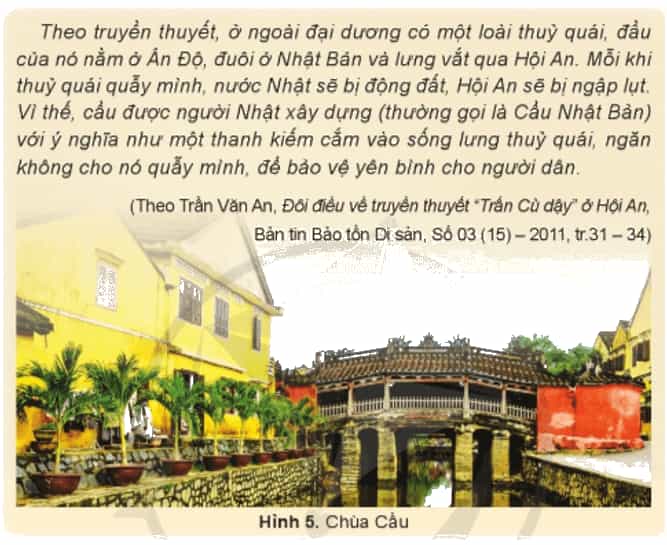 Lịch Sử và Địa Lí lớp 4 Cánh diều Bài 14: Phố cổ Hội An (ảnh 4)