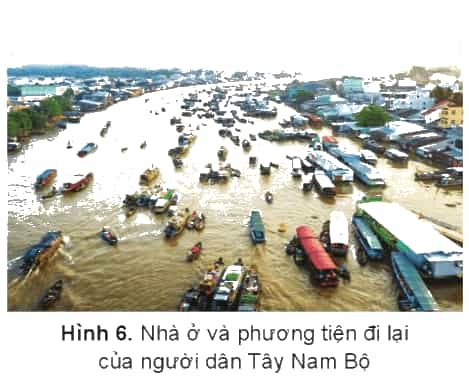Lịch Sử và Địa Lí lớp 4 Cánh diều Bài 19: Dân cư, hoạt động sản xuất và một số nét văn hóa ở vùng Nam Bộ (ảnh 5)