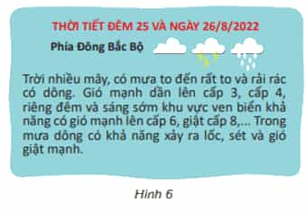 Khoa học lớp 4 Kết nối tri thức Bài 6: Gió, bão và phòng chống bão