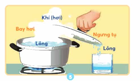 Khoa học lớp 4 Chân trời sáng tạo Bài 2: Sự chuyển thể của nước