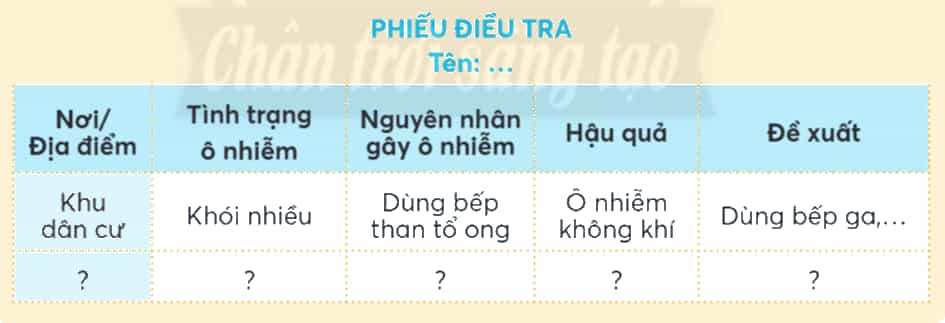 Khoa học lớp 4 trang 33 Chân trời sáng tạo