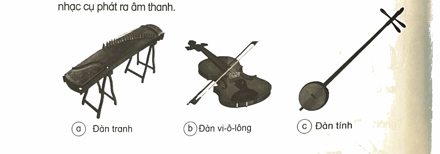 Vở bài tập Khoa học lớp 4 Kết nối tri thức Bài 11: Âm thanh trong cuộc sống