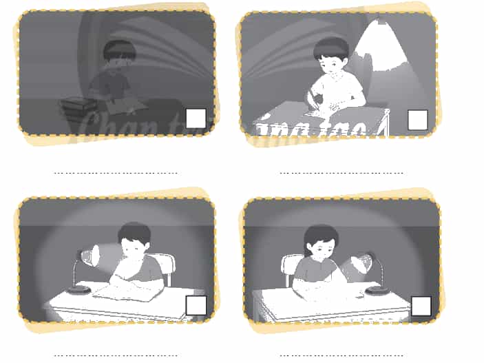 Vở bài tập Khoa học lớp 4 Chân trời sáng tạo Bài 9: Ánh sáng với đời sống