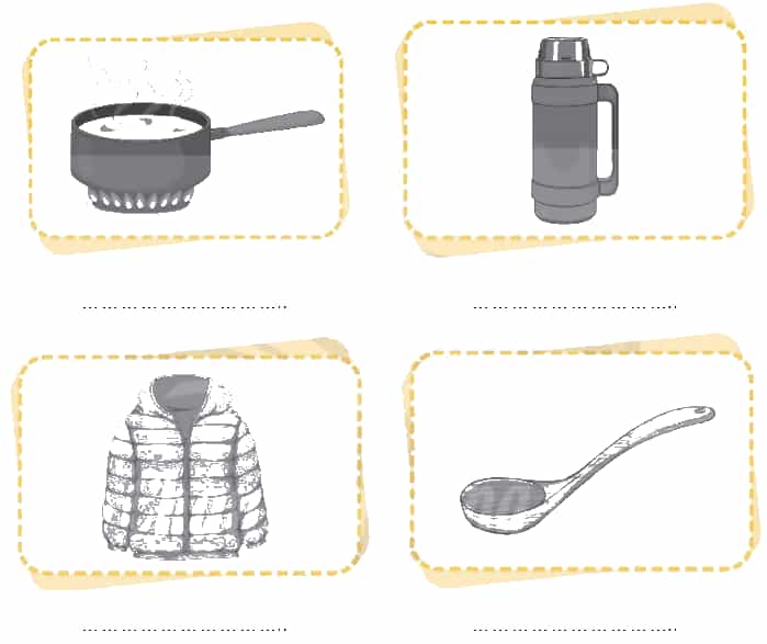 Vở bài tập Khoa học lớp 4 Chân trời sáng tạo Bài 13: Sự truyền nhiệt và vật dẫn nhiệt