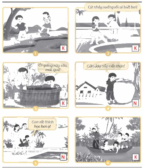 Vở bài tập Khoa học lớp 4 Chân trời sáng tạo Bài 28: Phòng tránh đuối nước