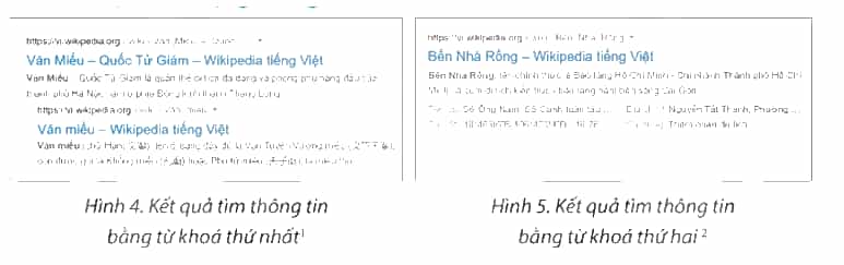 Tin học lớp 4 Chân trời sáng tạo Bài 4: Tìm kiếm thông tin trên internet