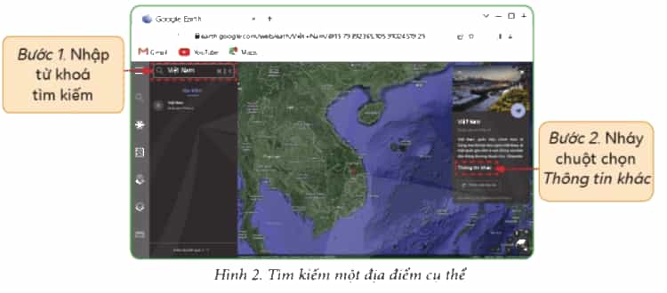 Tin học lớp 4 Cánh diều Bài 2: Máy tính giúp em tìm hiểu về các quốc gia
