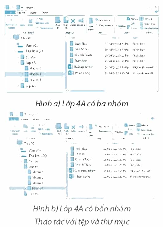 Vở bài tập Tin học lớp 4 Kết nối tri thức Bài 5: Thao tác với tệp và thư mục