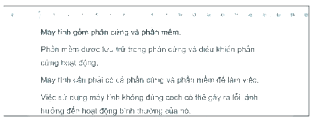 Vở bài tập Tin học lớp 4 Kết nối tri thức Bài 10: Phần mềm soạn thảo văn bản