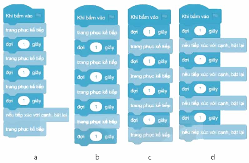 Vở bài tập Tin học lớp 4 Kết nối tri thức Bài 16: Chương trình của em
