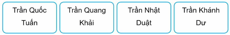 Vở bài tập Lịch Sử và Địa Lí lớp 5 Kết nối tri thức Bài 10: Triều Trần xây dựng đất nước và kháng chiến chống quân Mông - Nguyên xâm lược