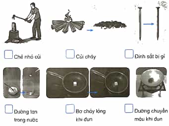 Vở bài tập Khoa học lớp 5 Kết nối tri thức Bài 5: Sự biến đổi hoá học của chất