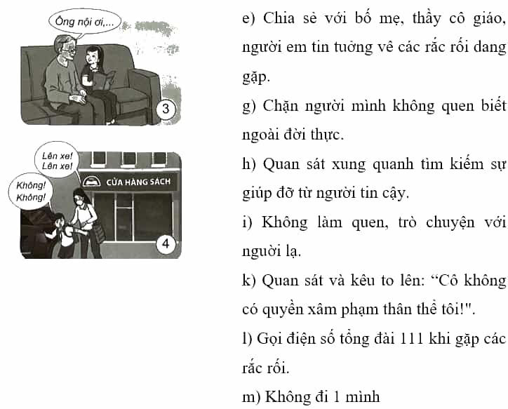 Vở bài tập Khoa học lớp 5 Kết nối tri thức Bài 26: Phòng tránh bị xâm hại