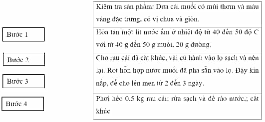 Vở bài tập Khoa học lớp 5 Chân trời sáng tạo Bài 19: Vi khuẩn có ích trong chế biến thực phẩm