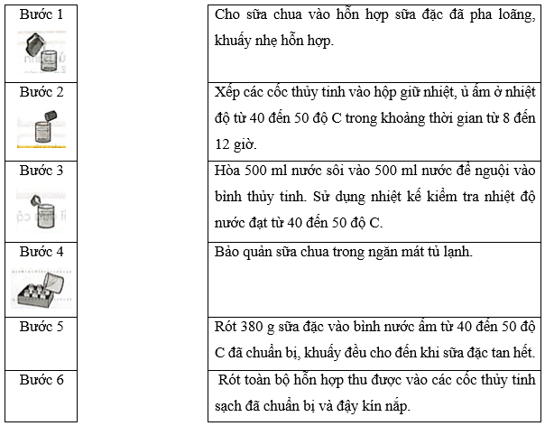 Vở bài tập Khoa học lớp 5 Chân trời sáng tạo Bài 19: Vi khuẩn có ích trong chế biến thực phẩm