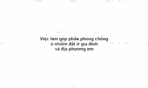Vở bài tập Khoa học lớp 5 Cánh diều Bài 1: Đất và bảo vệ môi trường đất