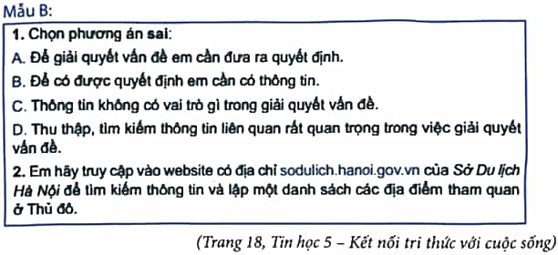 Vở bài tập Tin học lớp 5 Kết nối tri thức Bài 6: Định dạng kí tự và bố trí hình ảnh trong văn bản