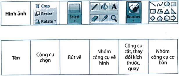Vở bài tập Tin học lớp 5 Kết nối tri thức Bài 8A: Làm quen với phần mềm đồ hoạ