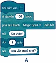 Vở bài tập Tin học lớp 5 Kết nối tri thức Bài 10: Cấu trúc tuần tự