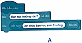 Vở bài tập Tin học lớp 5 Kết nối tri thức Bài 14: Sử dụng biến trong chương trình