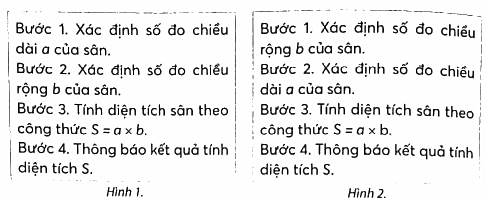 Vở bài tập Tin học lớp 5 Chân trời sáng tạo Bài 9: Cấu trúc tuần tự
